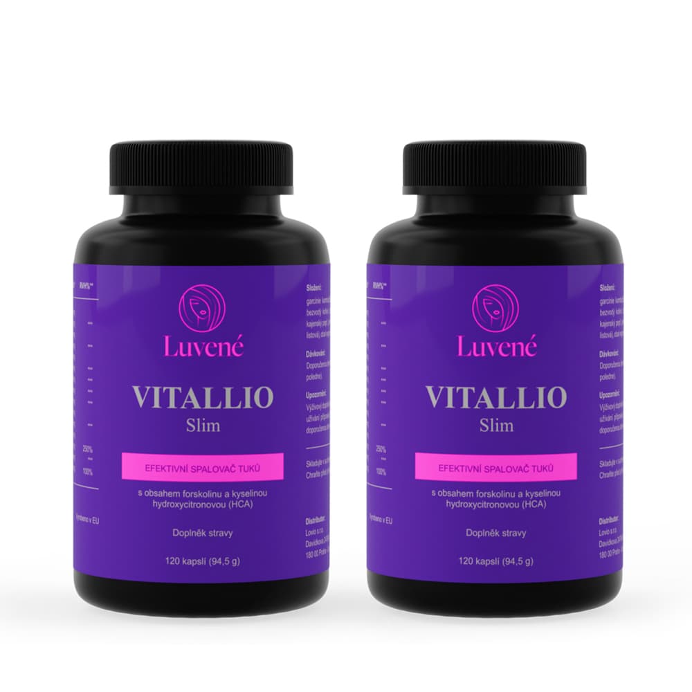 Spalovač tuků Vitallio Slim - balení 2 kusů
