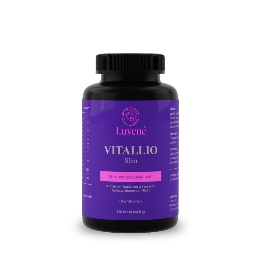Luvené Vitallio Spalovač tuků Slim 120 tablet