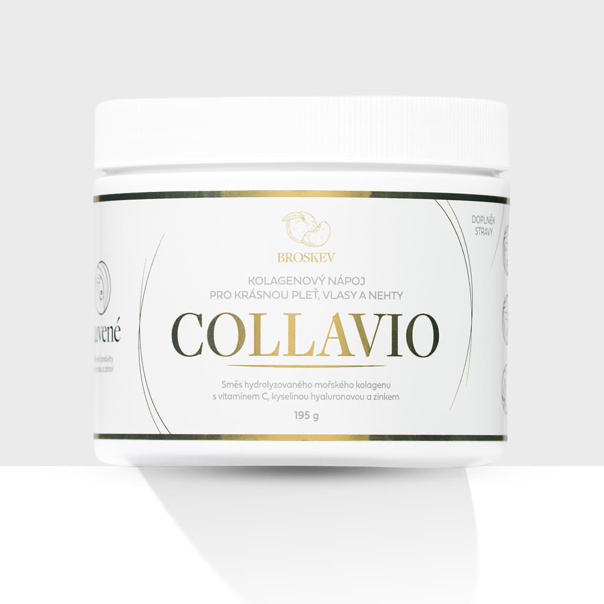 Luvené Kolagen drink Collavio broskev 195 g