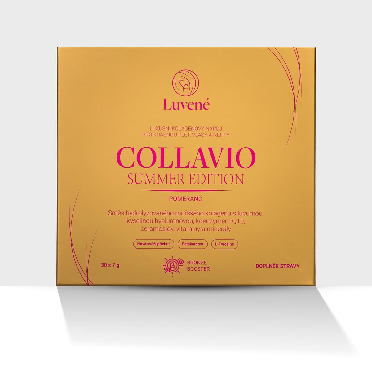 Luvené Kolagen drink Collavio Summer Edition pomeranč