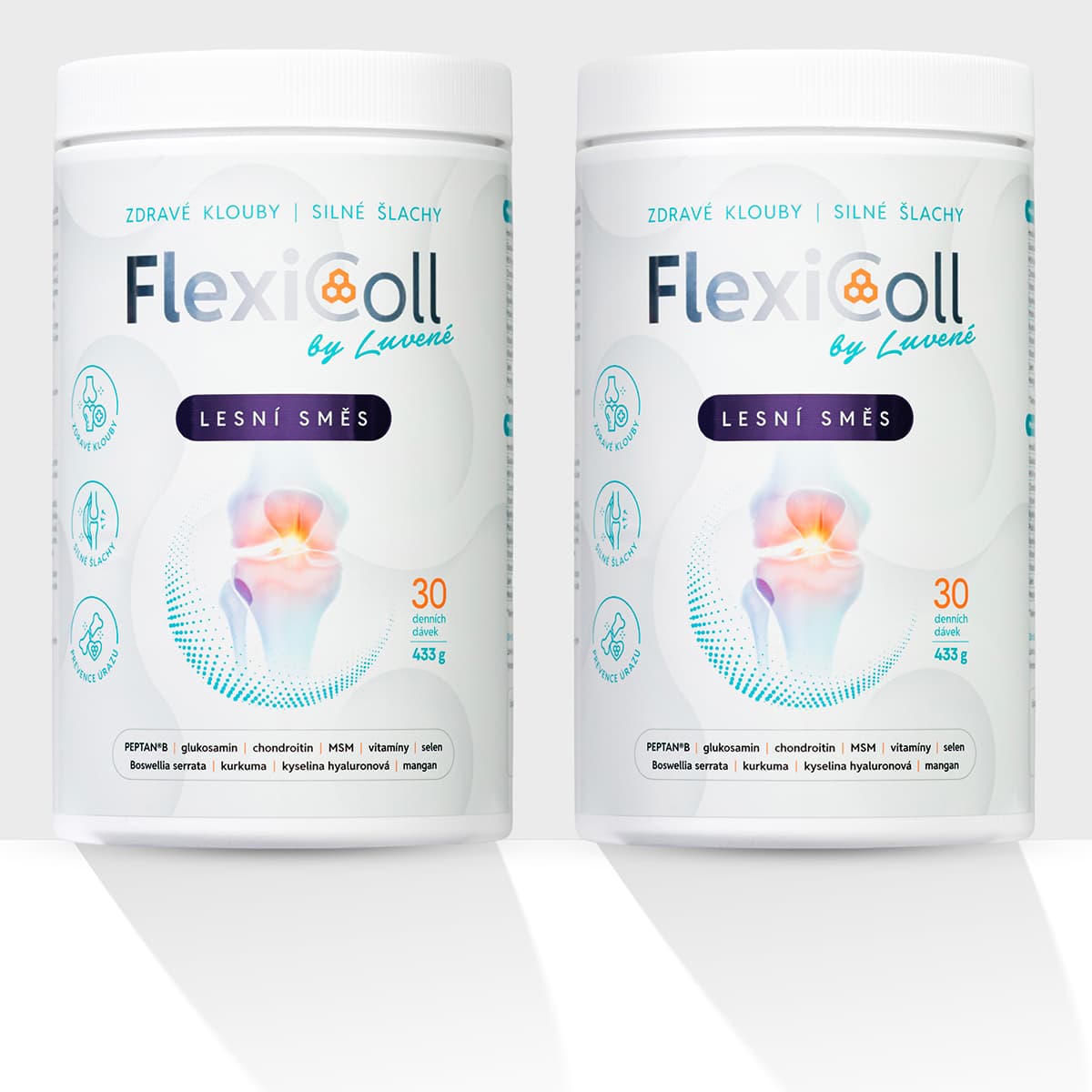 Kloubní výživa FlexiColl  lesní směs - balení 2 kusů