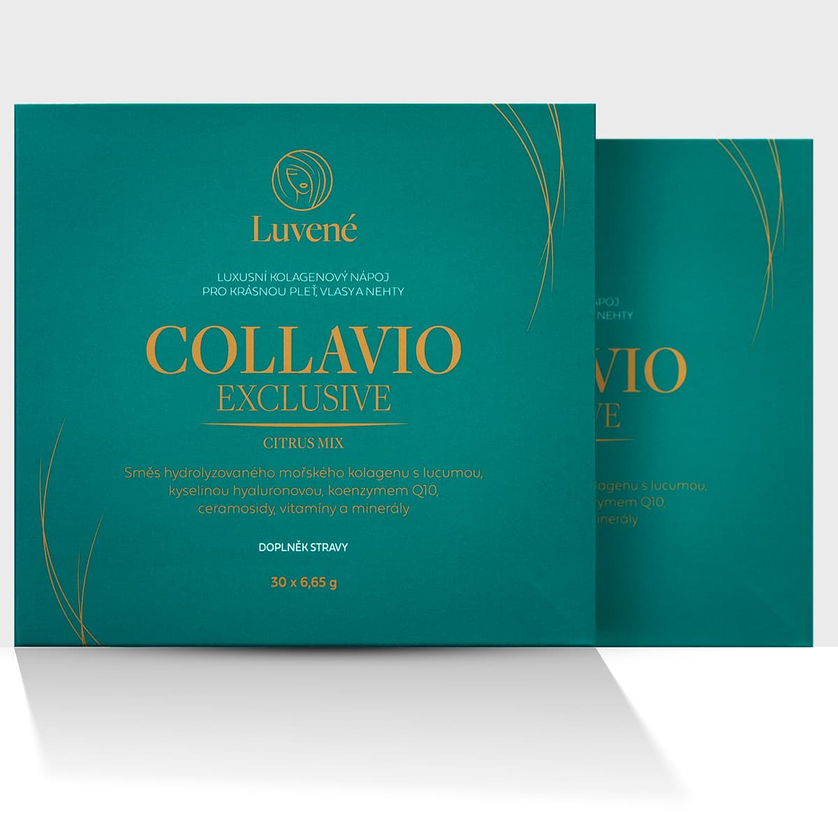 Luvené Kolagen drink Collavio Exclusive citrus mix 2x30 sáčků