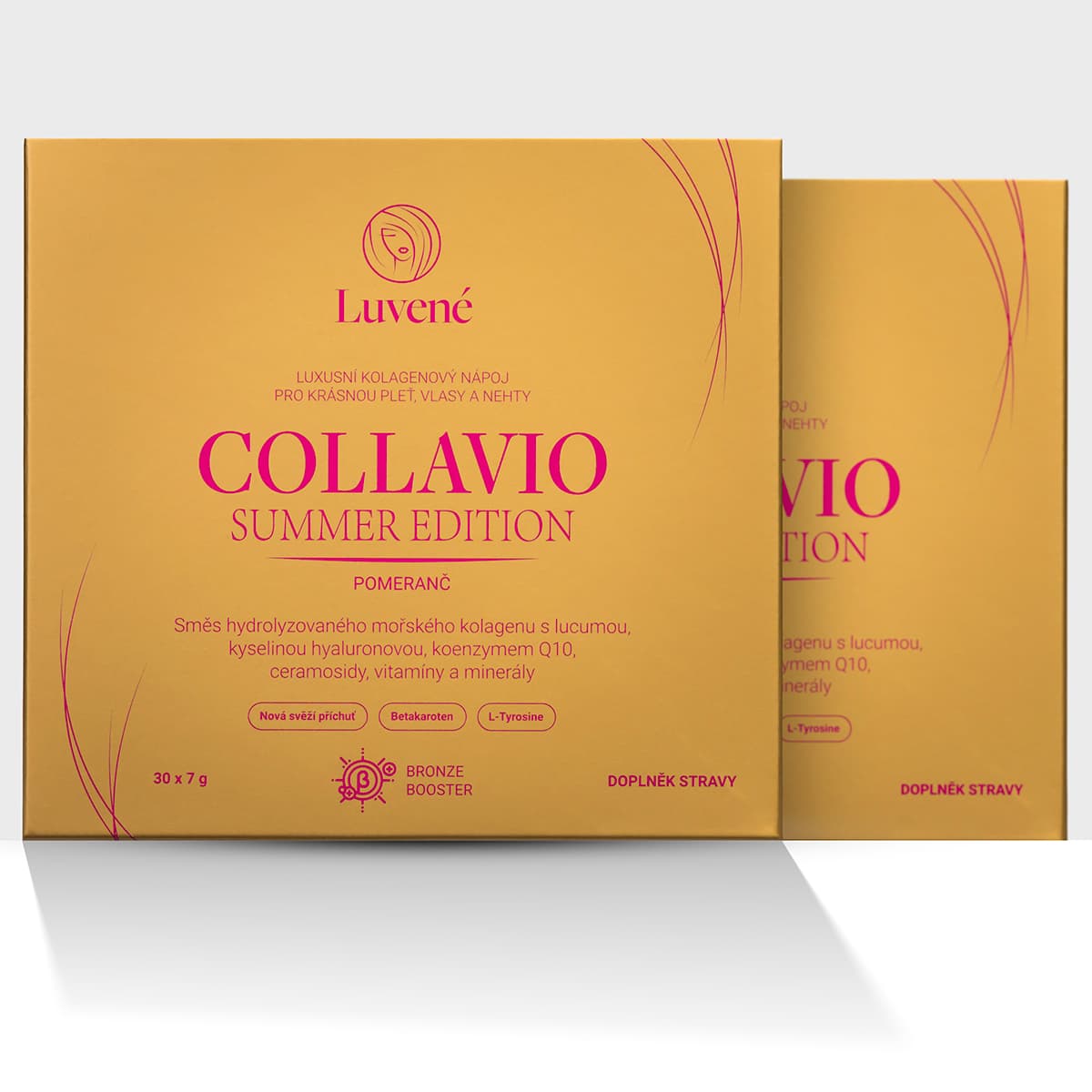 Luvené Kolagen drink Collavio Summer Edition pomeranč 2x30 sáčků