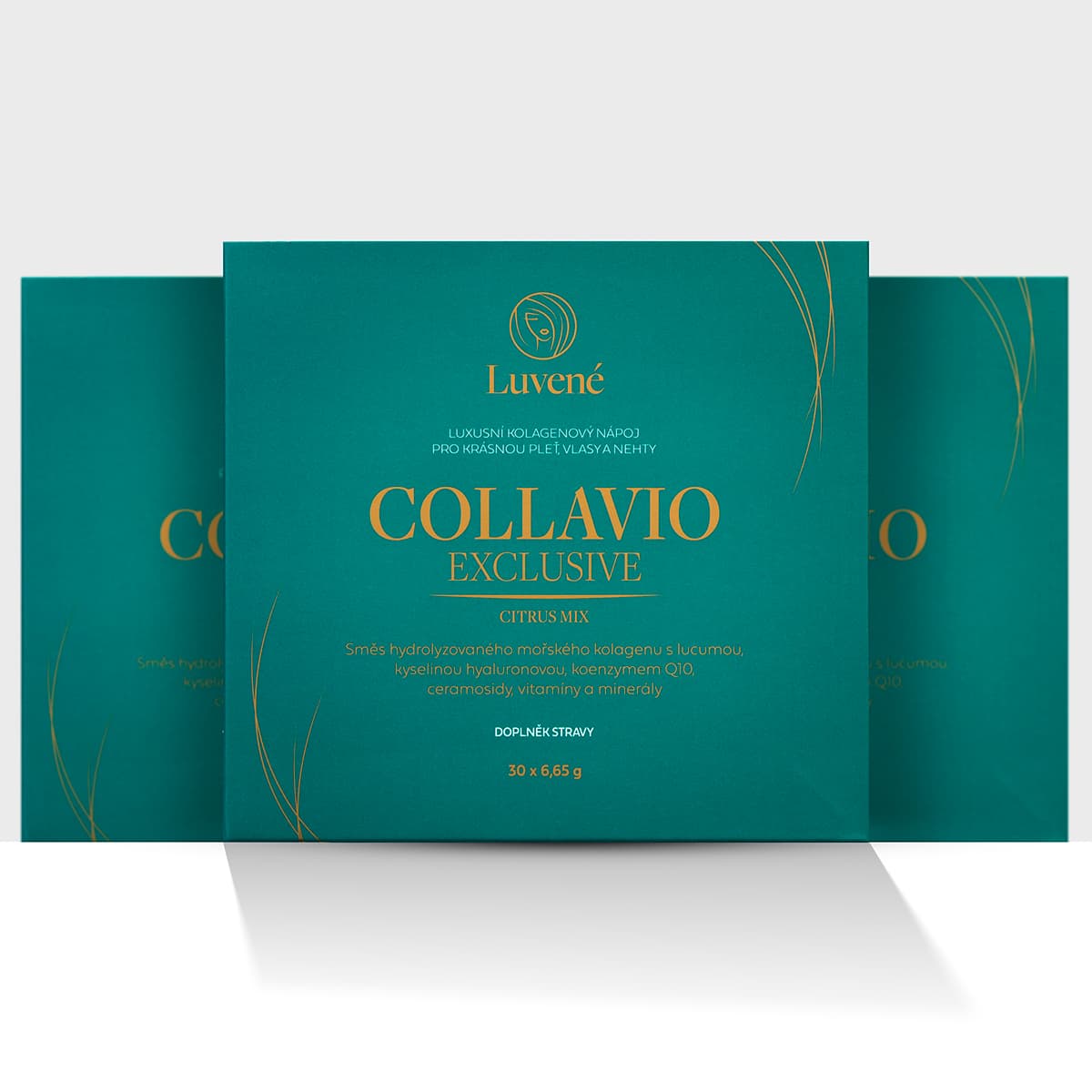 Luvené Kolagen drink Collavio Exclusive citrus mix 3x30 sáčků