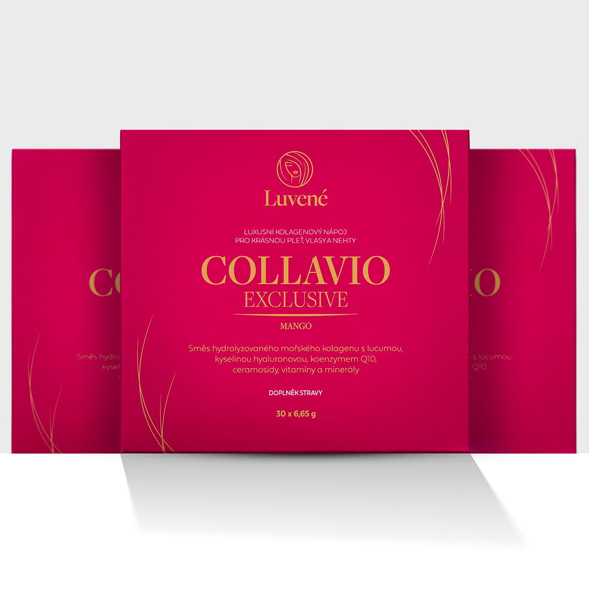 Luvené Kolagen drink Collavio Exclusive mango 3x30 sáčků