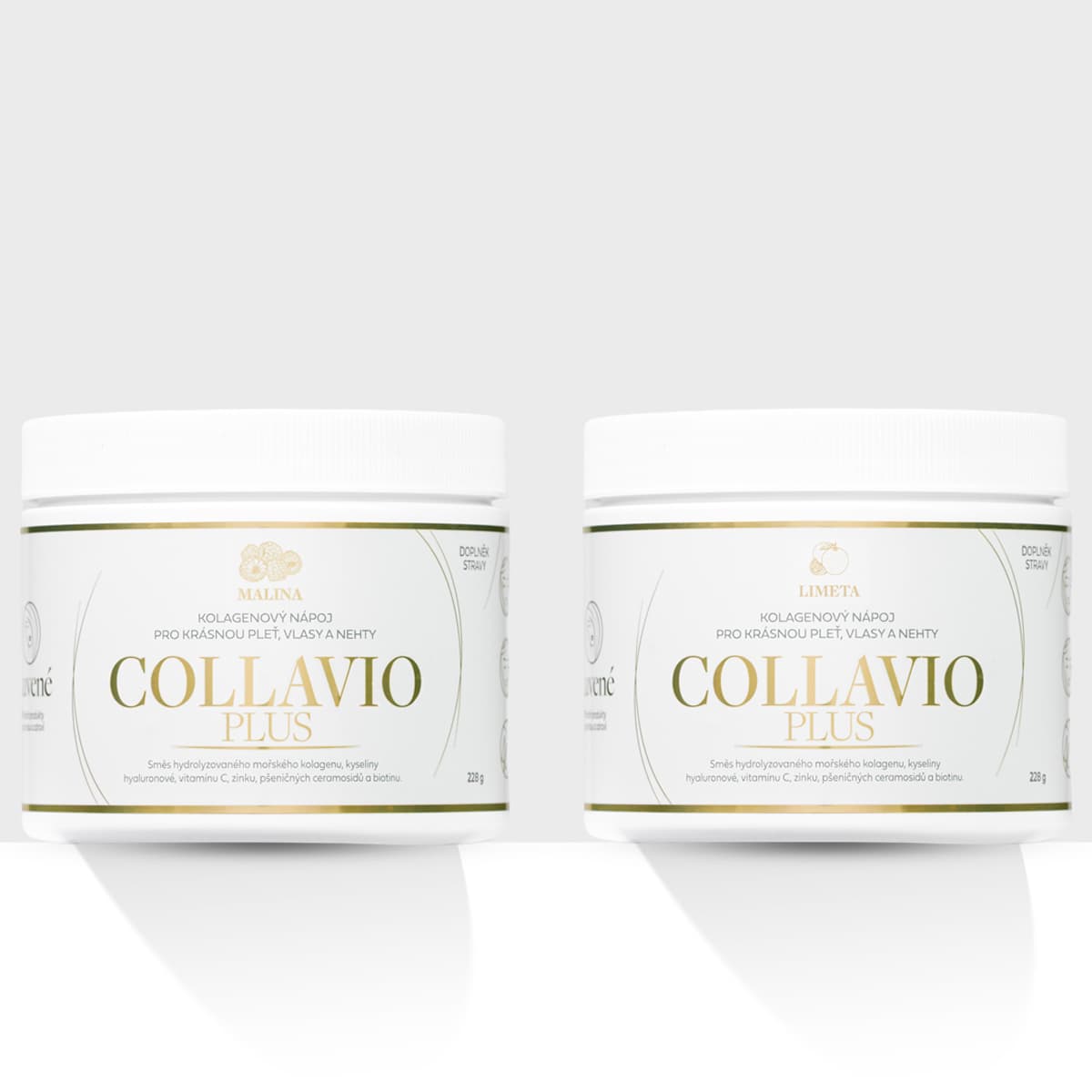 Kolagen drink Collavio Plus malina + limeta
