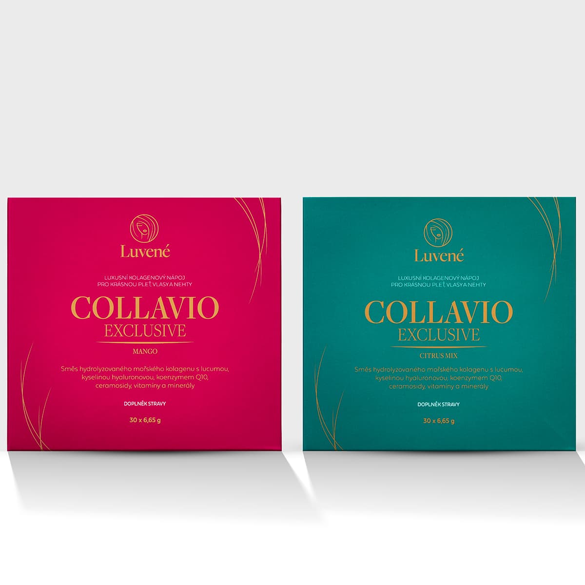 Luvené COLLAVIO Kolagen drink Collavio Exclusive mango + citrus mix, 2x 30 ks