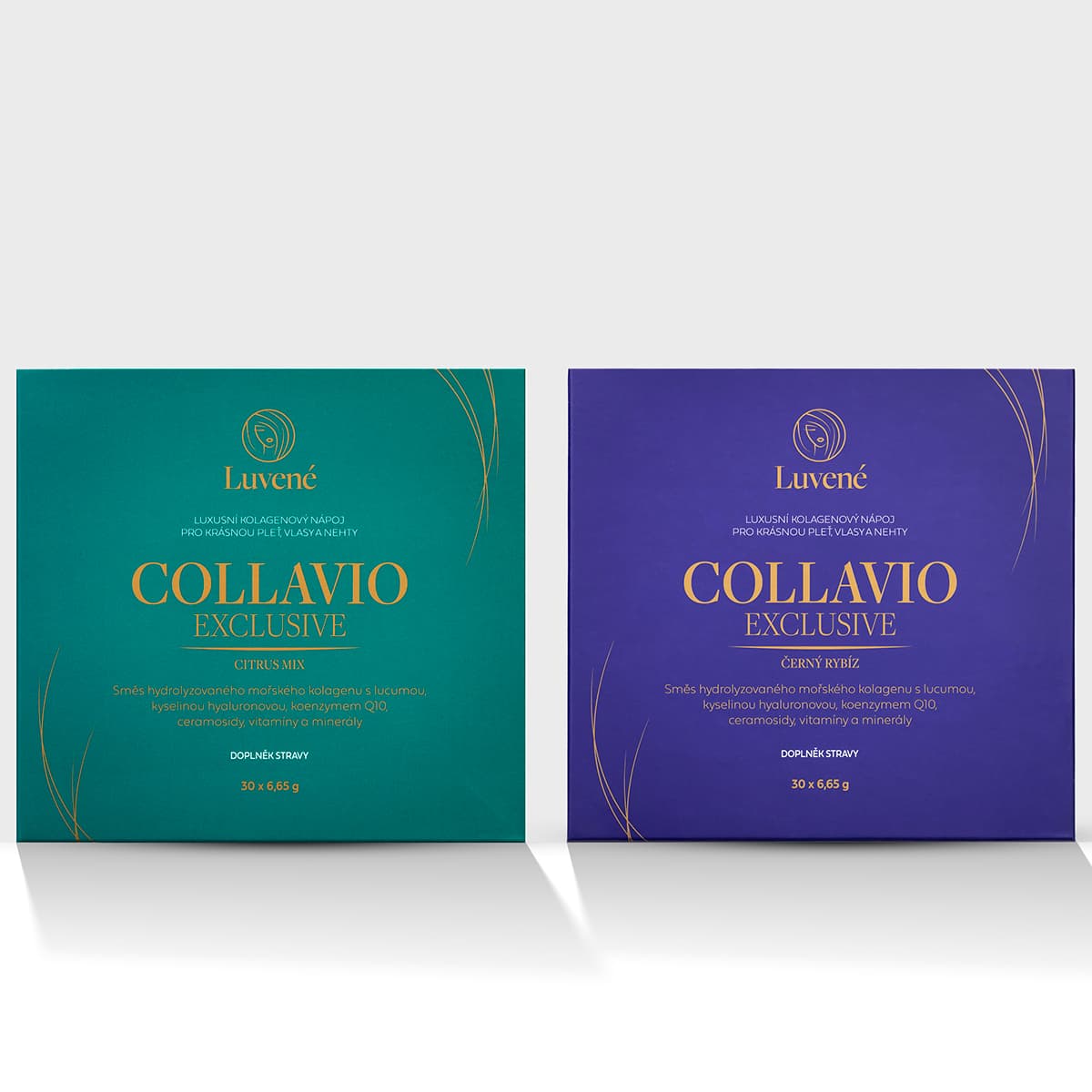 Luvené Kolagen drink Collavio Exclusive citrus mix + černý rybíz